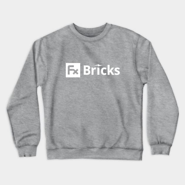 Fx Bricks Type Logo Crewneck Sweatshirt by JK Brickworks